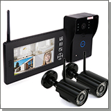 Беспроводной домофон Skynet VD-802 с 2 камерами 